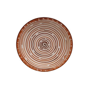 Brown Ceramic Coffee Cup with Saucer 210 ml | Handcrafted Set for 2