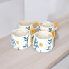 Daisy Bloom Ceramic Tea & Coffee Mug 250ml | Set of 2