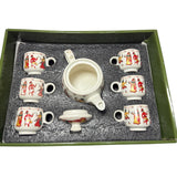 Tea Cups with Teapot – 6 Cup Set for Tea and Coffee Lovers