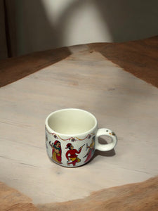 Tea Cups with Teapot – 6 Cup Set for Tea and Coffee Lovers
